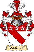 English Coat of Arms (v.23) for the family Whitefield or Whitfield