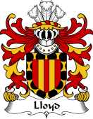 Welsh Coat of Arms for Lloyd (of Bodiris, Denbighshire)