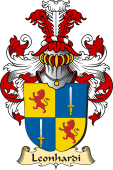 v.23 Coat of Family Arms from Germany for Leonhardi
