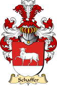 v.23 Coat of Family Arms from Germany for Schaffer