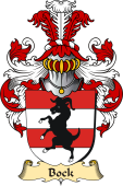 v.23 Coat of Family Arms from Germany for Bock