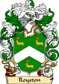 English or Welsh Family Coat of Arms (v.23) for Royston