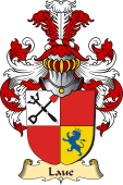 v.23 Coat of Family Arms from Germany for Laue