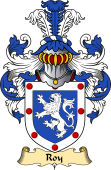 Scottish Family Coat of Arms (v.23) for Roy