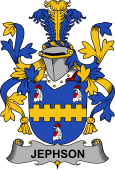 Irish Coat of Arms for Jephson