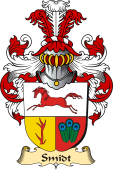 v.23 Coat of Family Arms from Germany for Smidt