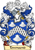 English or Welsh Family Coat of Arms (v.23) for Townsend