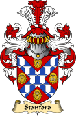 English Coat of Arms (v.23) for the family Stamford or Stanford
