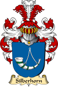 v.23 Coat of Family Arms from Germany for Silberhorn
