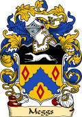 English or Welsh Family Coat of Arms (v.23) for Meggs (London)
