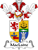 Coat of Arms from Scotland for MacLaine of Lochbuie