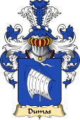 French Family Coat of Arms (v.23) for Dumas
