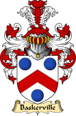 English Coat of Arms (v.23) for the family Baskerville