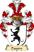 v.23 Coat of Family Arms from Germany for Passow
