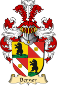 v.23 Coat of Family Arms from Germany for Berner