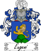 Araldica Italiana Coat of arms used by the Italian family Eugeni