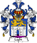 Italian Family Coat of Arms (v.25b) Laghi