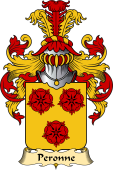 French Family Coat of Arms (v.23) for Peronne