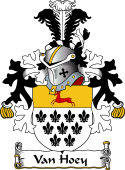 Dutch Coat of Arms for Van Hoey
