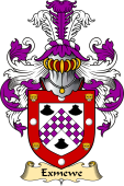 Welsh Family Coat of Arms (v.23) for Exmewe (of Ruthin, Denbighshire)