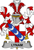 Irish Coat of Arms for Lynam or O'Lynam