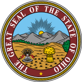US State Seal for Ohio 1867