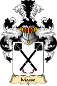 French Family Coat of Arms (v.23) for Masse