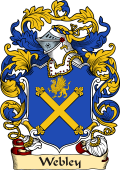 English or Welsh Family Coat of Arms (v.23) for Webley (Essex, 1606)