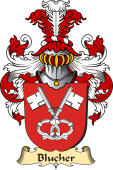 v.23 Coat of Family Arms from Germany for Blucher