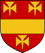 English Family Shield for Bales