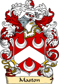 English or Welsh Family Coat of Arms (v.23) for Maston (Kent)