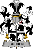 Irish Coat of Arms for Codden or McCodden