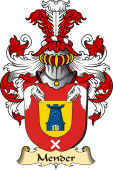 v.23 Coat of Family Arms from Germany for Mender