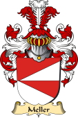 v.23 Coat of Family Arms from Germany for Meller