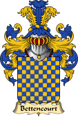 French Family Coat of Arms (v.23) for Bettencourt