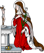 Catholic Saints Clipart image: St Margaret of Hungary