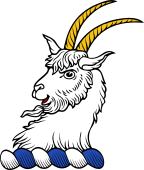 Family crest from Scotland for Hay (Earl and Marquess of Tweeddale)