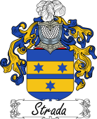 Araldica Italiana Coat of arms used by the Italian family Strada