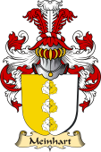 v.23 Coat of Family Arms from Germany for Meinhart
