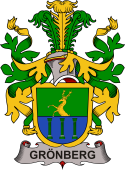 Swedish Coat of Arms for Grönberg