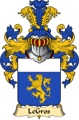 French Family Coat of Arms (v.23) for Gros (le)