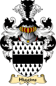 English Coat of Arms (v.23) for the family Higgins