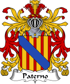 Italian Coat of Arms for Paterno