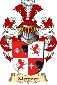 v.23 Coat of Family Arms from Germany for Metzner