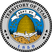 US State Seal for Utah-1850
