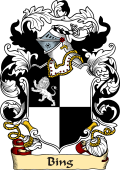 English or Welsh Family Coat of Arms (v.23) for Bing (or Byng Kent)