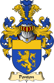 Scottish Family Coat of Arms (v.23) for Ponton
