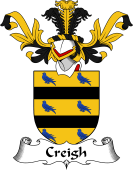 Coat of Arms from Scotland for Creigh