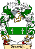 English or Welsh Family Coat of Arms (v.23) for Brodrick (or Broderick Surrey)