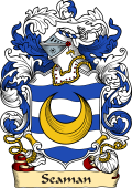 English or Welsh Family Coat of Arms (v.23) for Seaman (London)